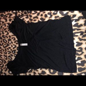 🌙 Black sheer crop